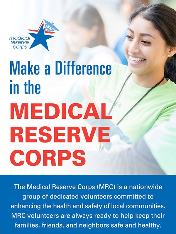 Make A Difference in the Medical Reserve Corps